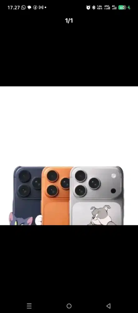 Iphone berbagai tipe