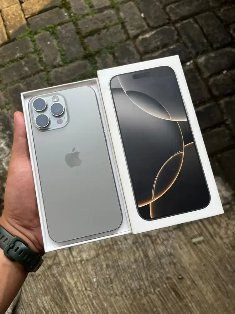 iphone 16 Pro Max 1TB iBox Bh 100% baru sebulan bisa tt