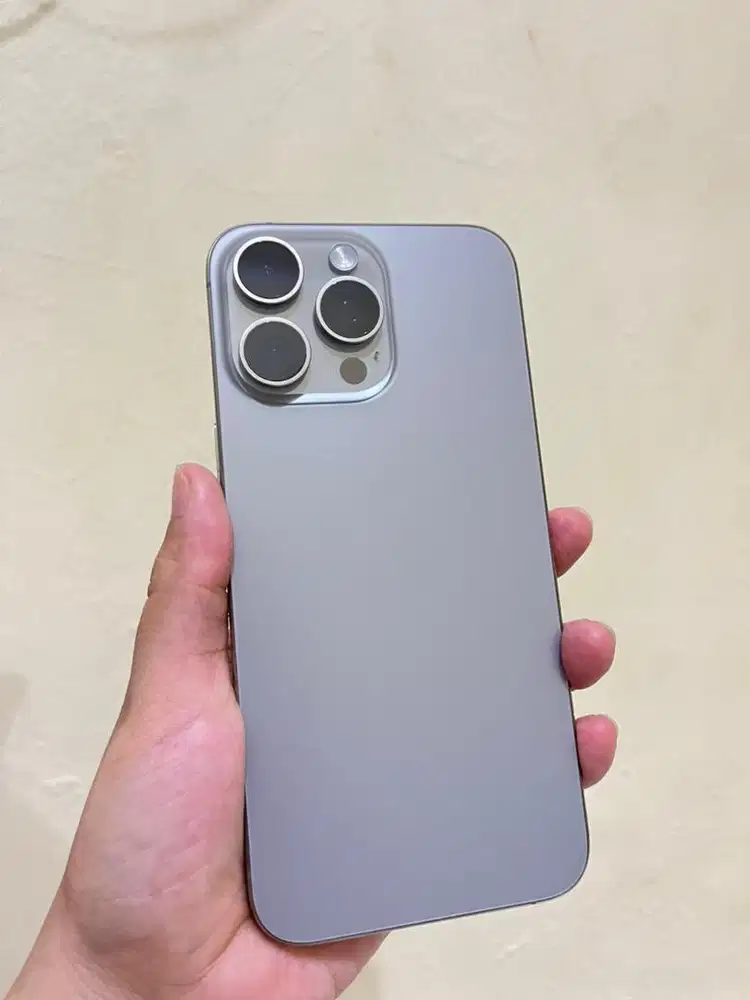 WTS IPHONE 15 PROMAX 256gb EX IBOX NATURAL TITANIUM