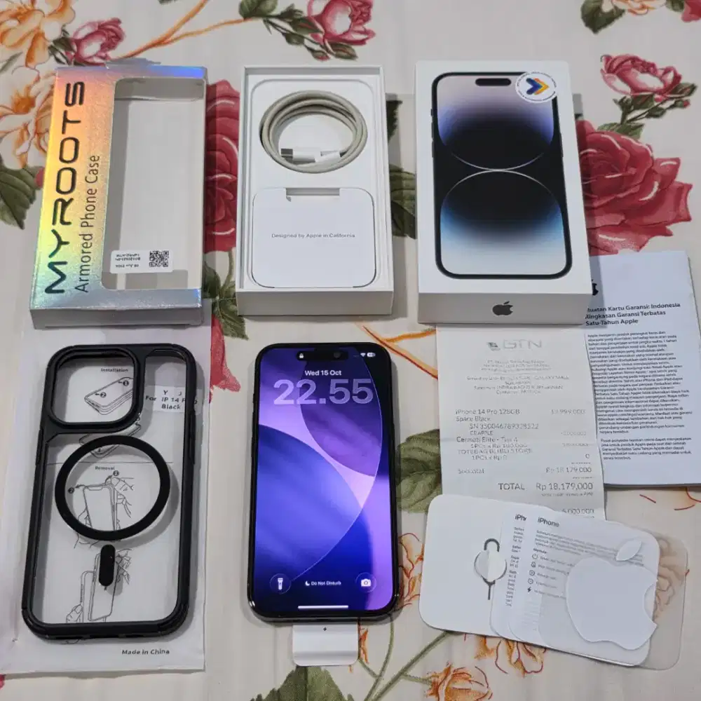 Iphone 14 Pro 128gb Resmi Perfect Like new