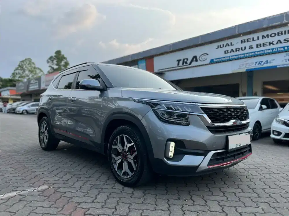 SIAP JALAN!! KIA SELTOS GT LINE 1.4 CVT AT MATIC 2022 ABU-ABU