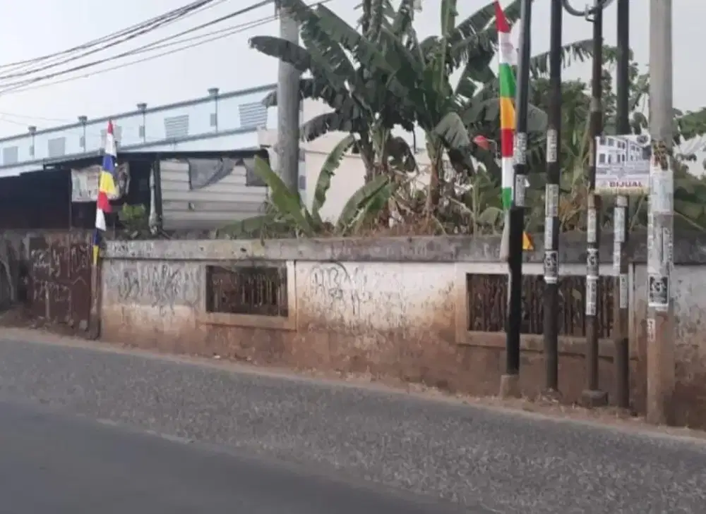 Jual tanah tepi jln raya wibawa mukti 2 cakung payangan jati sari