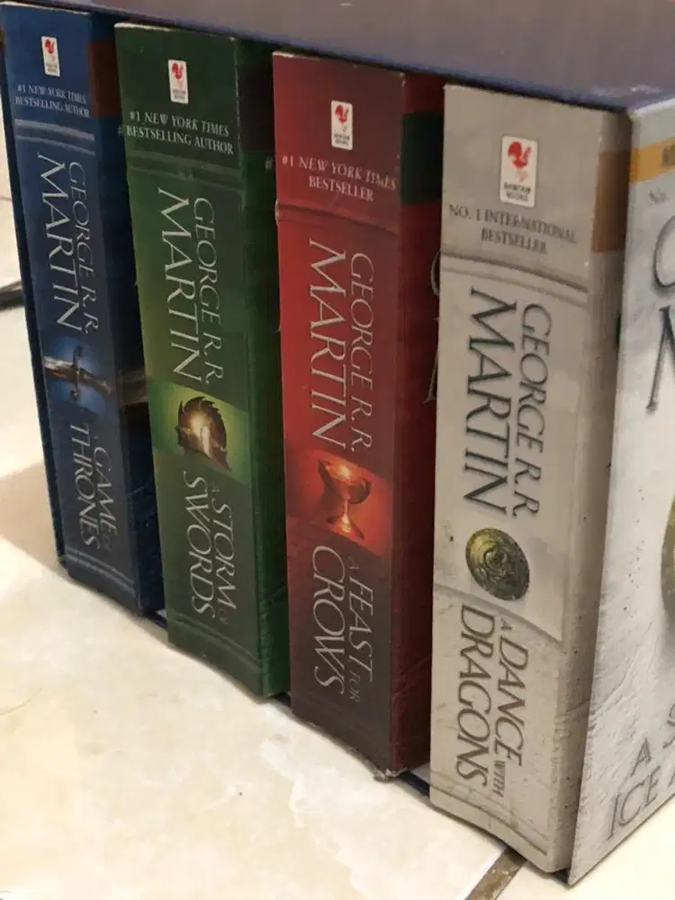 Buku novel game of thrones