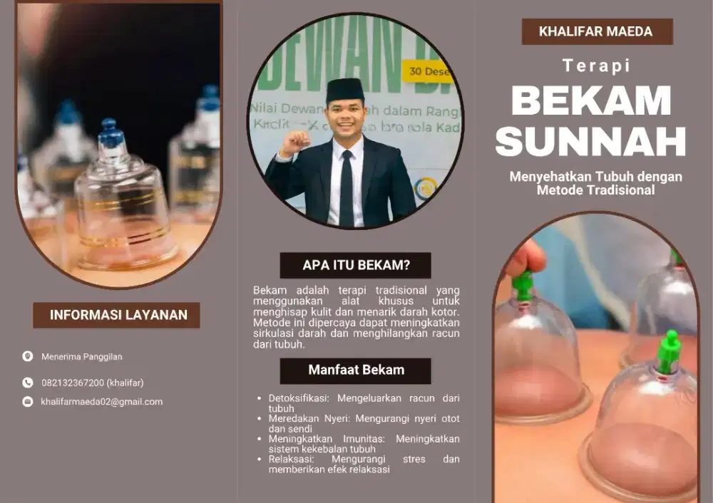 Bismillah menerima bekam panggilan Area Bekasi