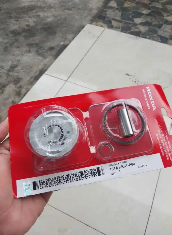 Piston Kit Honda Scoopy K81 starter halus