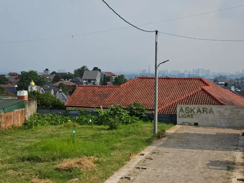 Dijual cepat tanah di awiligar dago best view kota bandung sudah shm