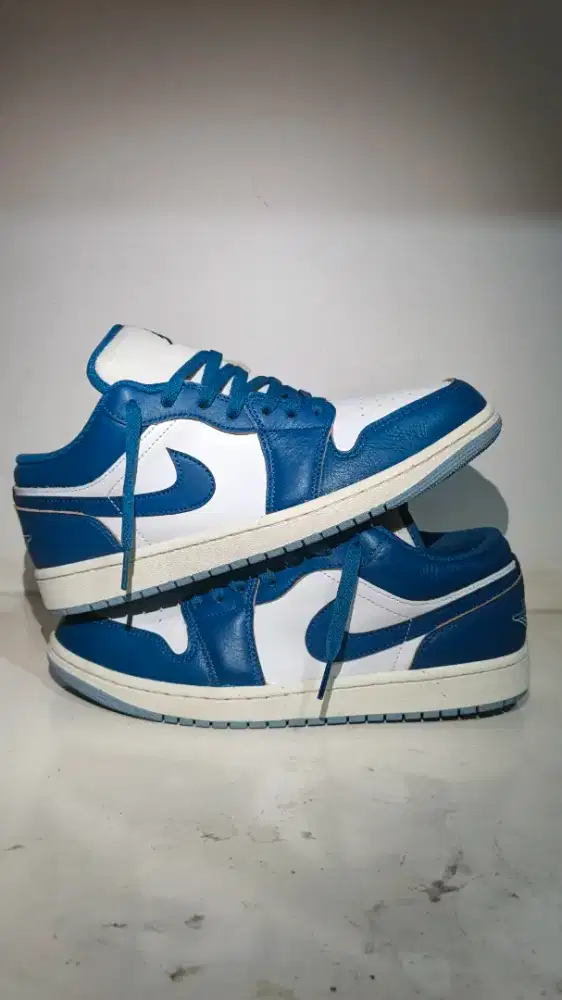 Nike Air Jordan AJ 1 Low SE Industrial Blue Size 44.5 44,5