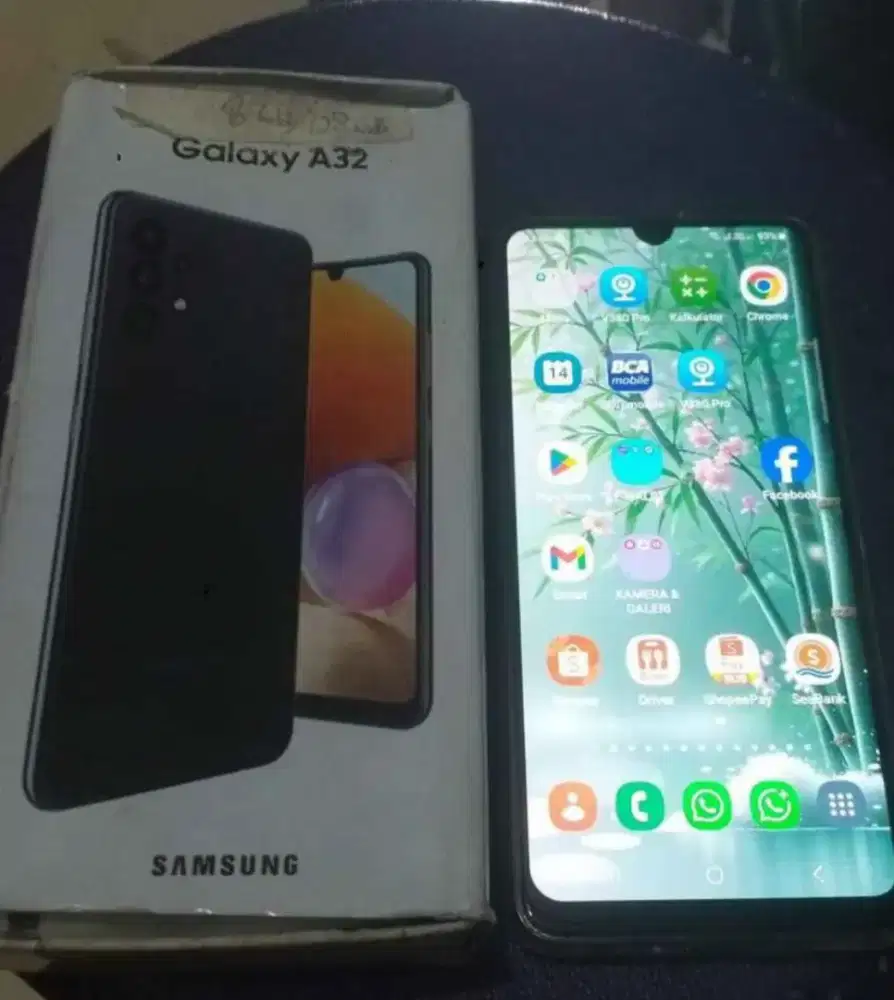 Samsung a32 4g ram 8gb/128gb black
