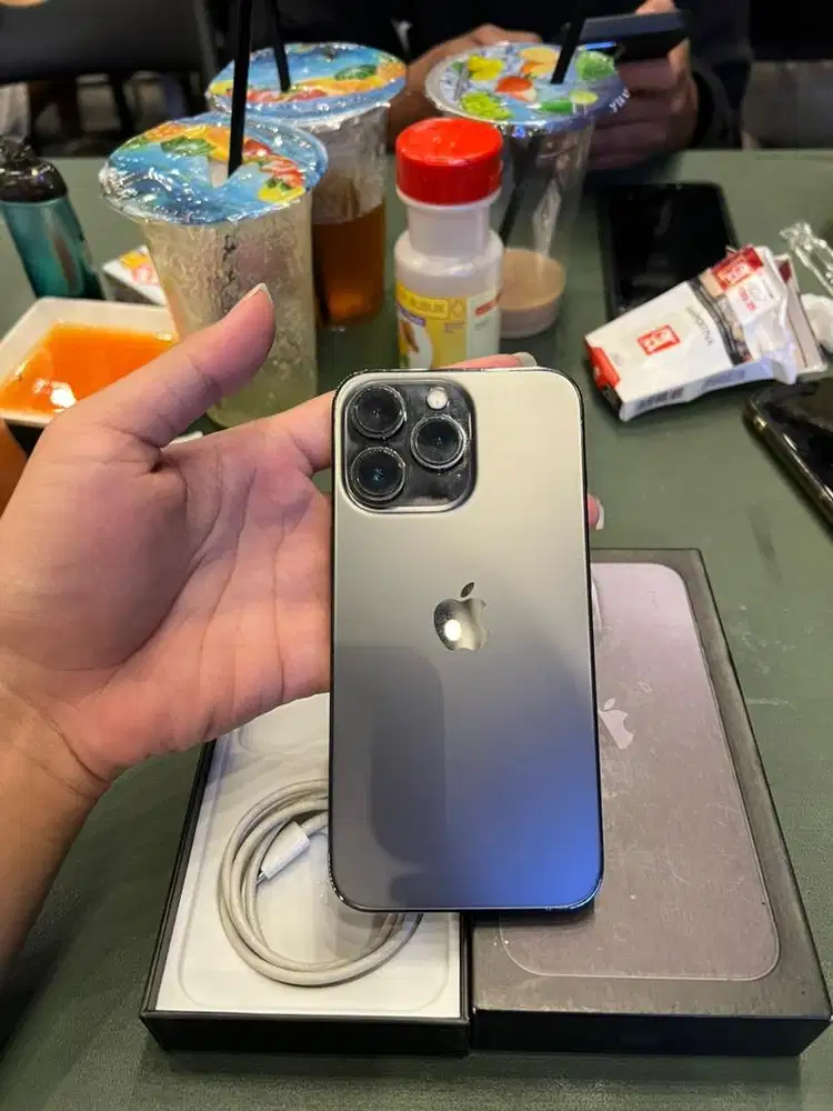Iphone 13 Pro Graphite 256 Beacukai