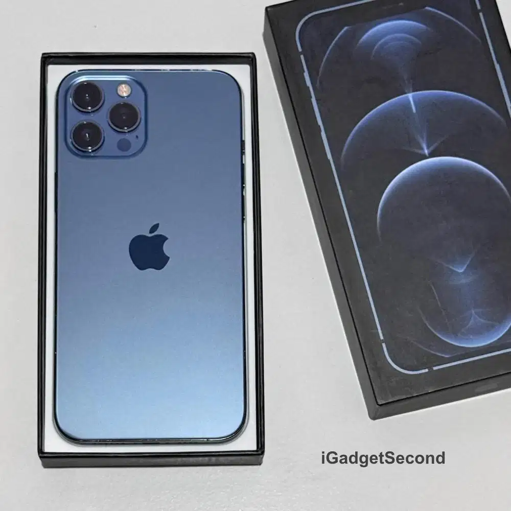 IPHONE 12 PRO MAX 256GB BEACUKAI / IBOX