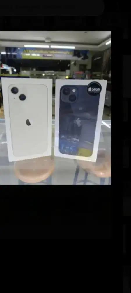 iPhone 13 BNIB new starlight white putih garansi resmi iBox GDN blibli