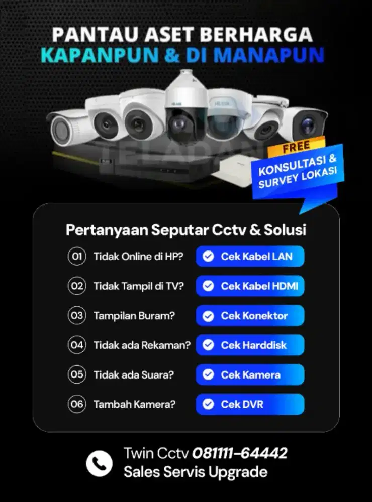 Paket Cctv Ipcam Audio = Harga Cctv Analog