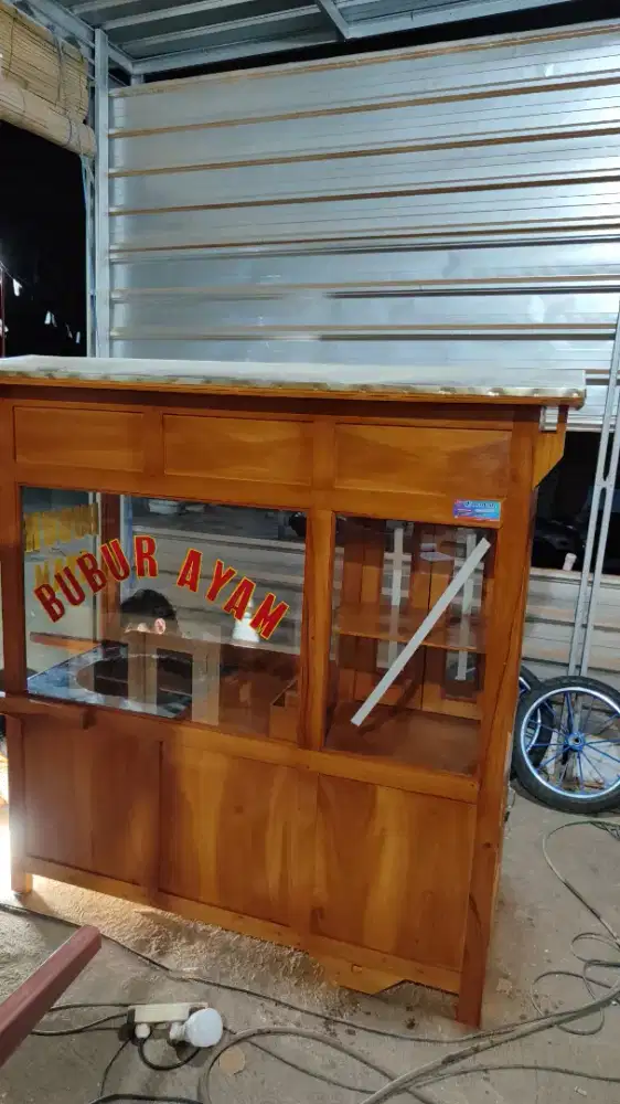 Jual Gerobak Angkringan, Bakso, Mie Ayam, Bubur, Sate, Soto, Pecel dll