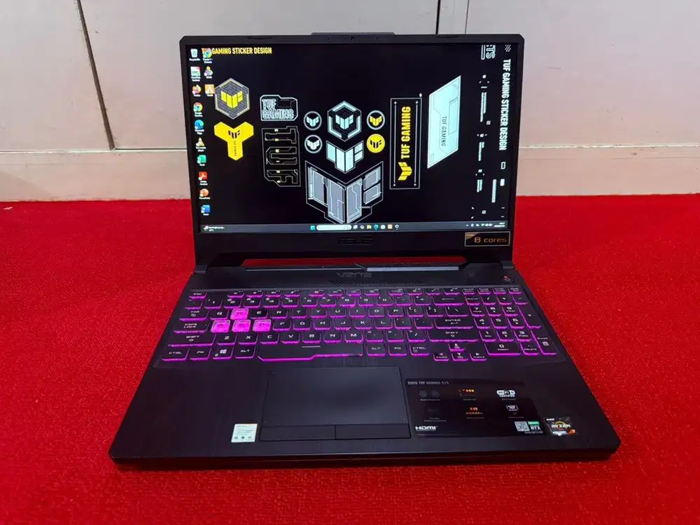 Asus TUF Ganing A15 FA506IC Ryzen 7 Vga RTX3050 Ram 16GB mulus