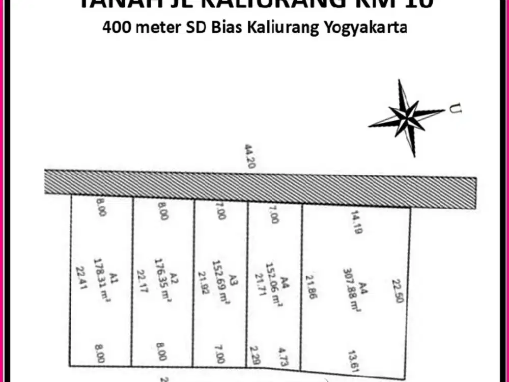 asri tanah area jakal dekat sd bias jogja