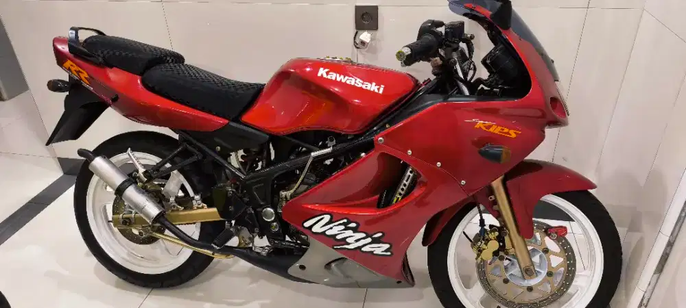 NINJA RR OLD 2007 ASLI MERAH PAJAK PANJANG PLAT B