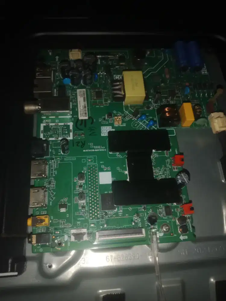 Mesin maind board tv led TCL 32a3