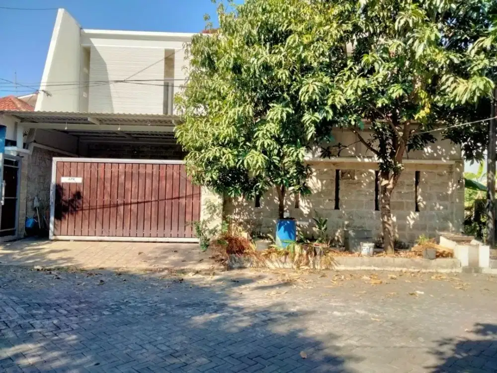 HEMAT 35-40%! DIJUAL LELANG RUMAH DI MANYAR INDAH BLOK 1 SURABAYA TIMUR