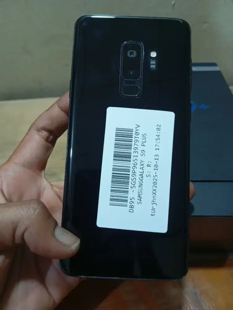 SAMSUNG GALAXY S9 PLUS ORIGINAL INTER ALL OPERATOR 6/64 GB