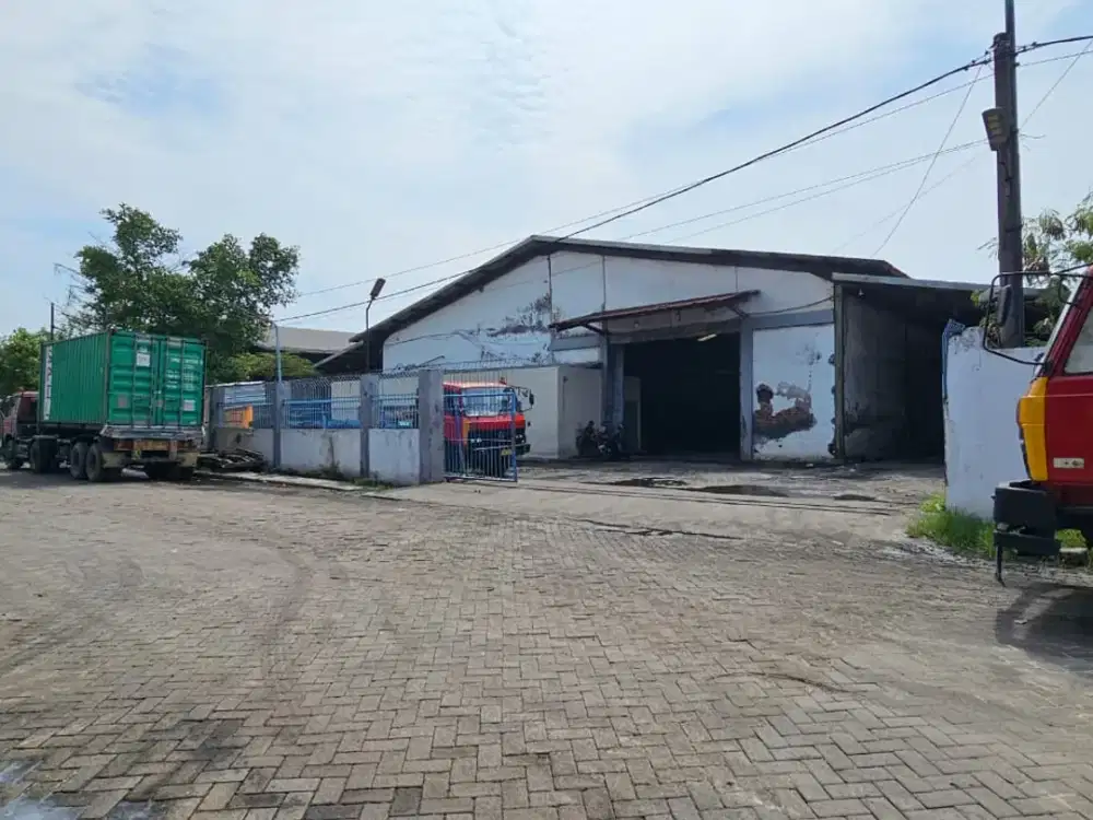 DISKON HINGGA 50%! DIJUAL LELANG GUDANG DI KALIANAK BARAT SURABAYA DEKAT DENGAN MARGOMULYO TAMBAK LANGON BUMI MASPION
