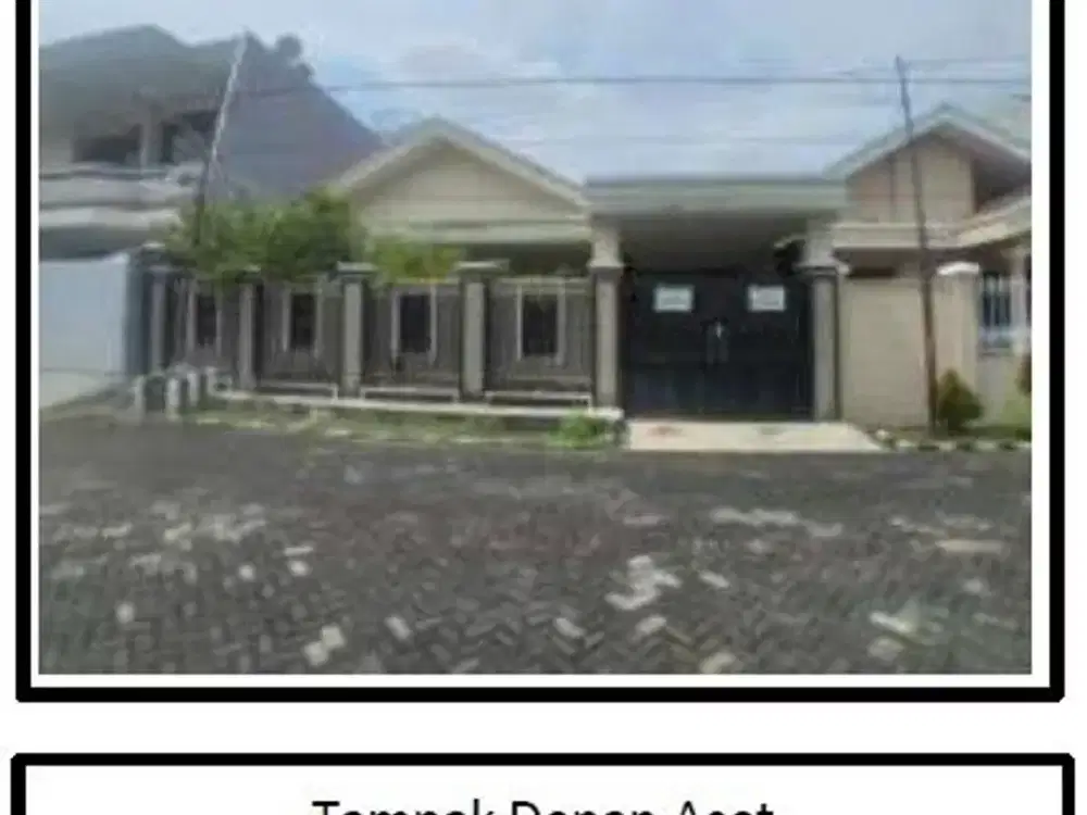 HEMAT HINGGA 30-40%! DIJUAL LELANG RUMAH DI SATELIT INDAH III SURABAYA BARAT DEKAT DENGAN SUKOMANUNGGAL CHOFA SIMPANG DARMO PERMAI HARAPAN HR MUHAMMAD