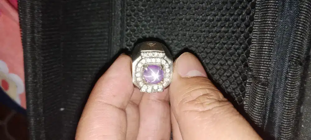 Purple safir star