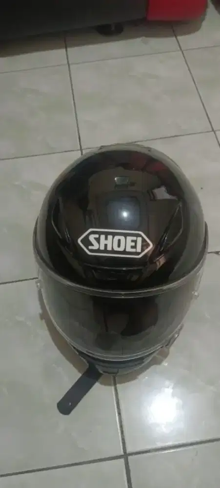 Jual cepat helm SHOEI Z7 FULL BLACK