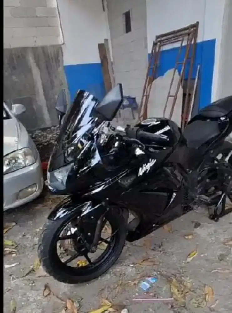 Ninja 250 karbu, surat kumplit, mesin adem ayem