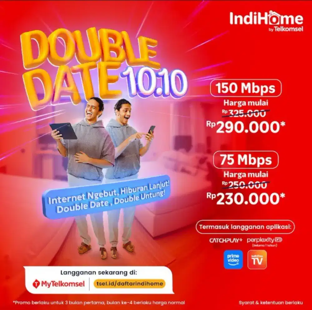 Promo wifi Indihome