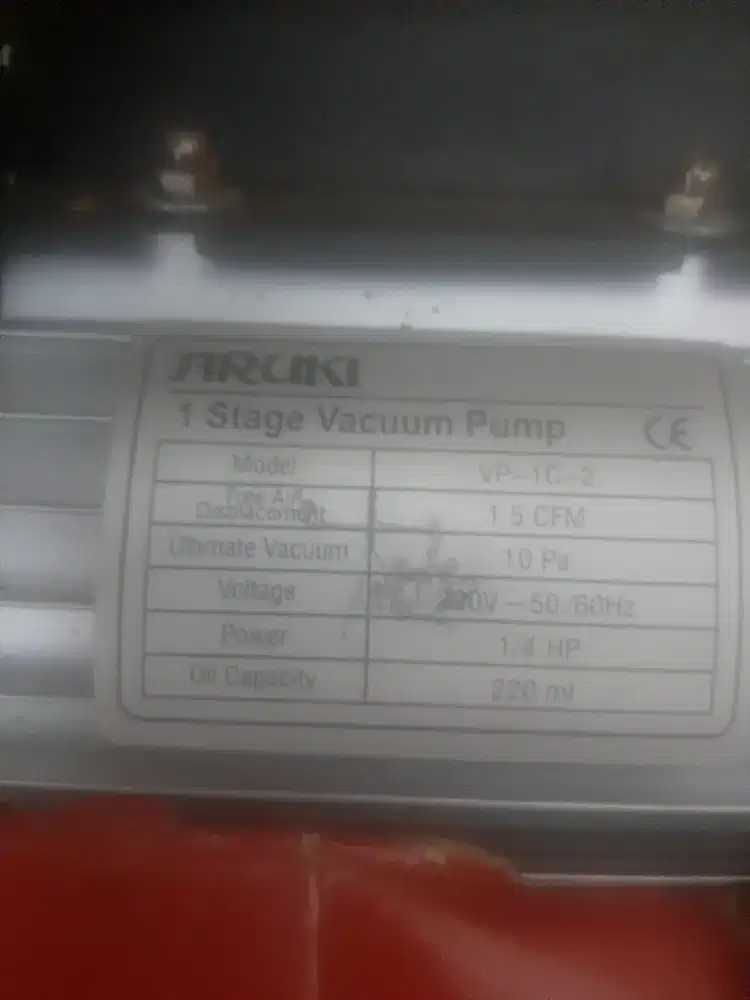 Jual vakum pump