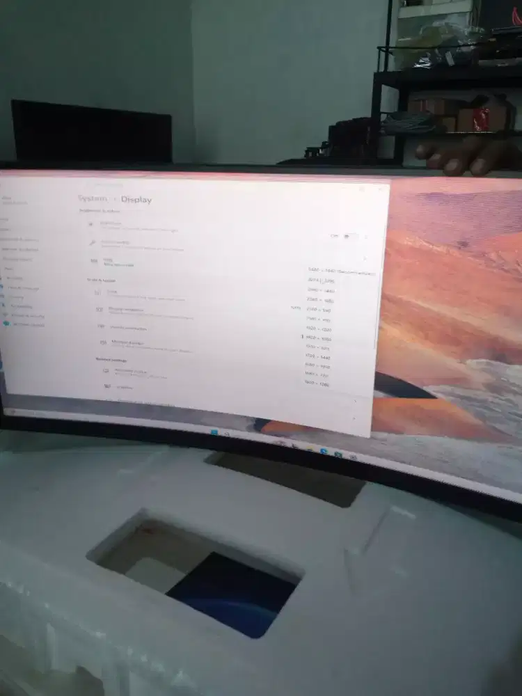 Monitor LG 34 curve