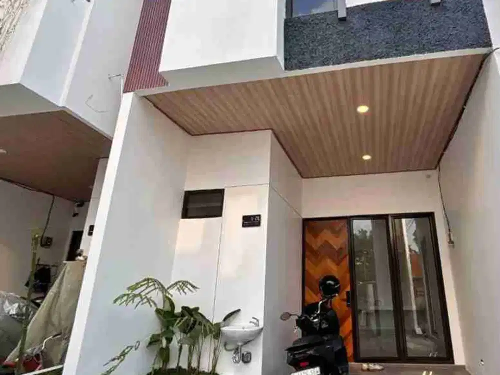 Rumah Ready Di Pancoran mas Depok (SLSR) Dekat Stasiun Depok Lama Bisa KPR, 1 Unit Lagi