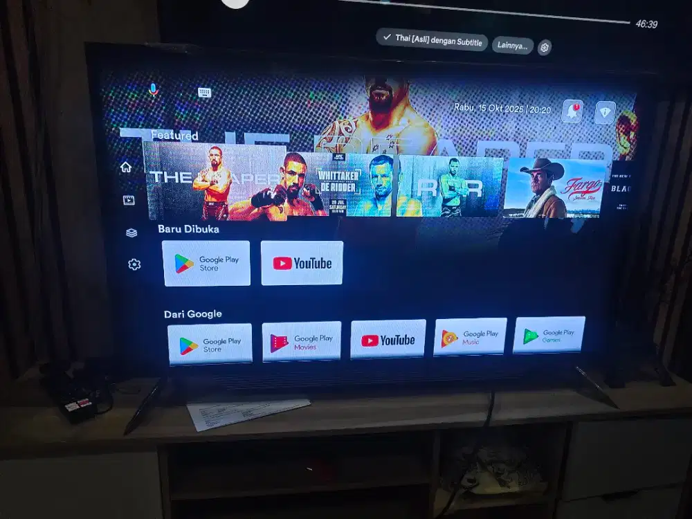 Dijual led TV 43 polytron android