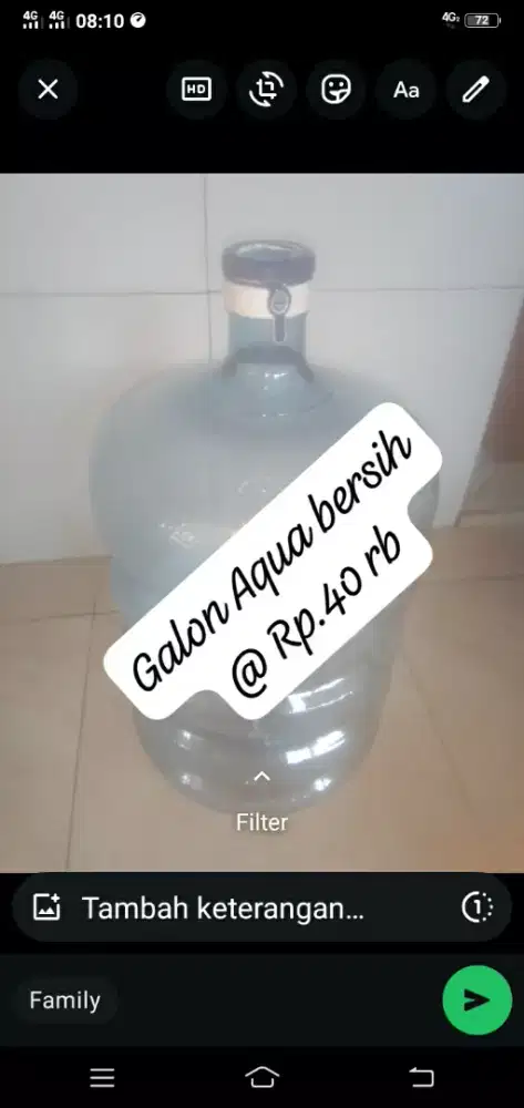 Galon Minum Aqua