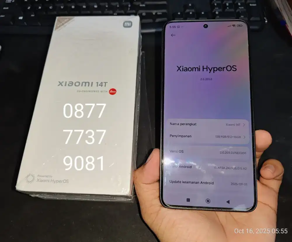 Xiaomi 14T 12/512 GB - Garansi 2 Tahun
