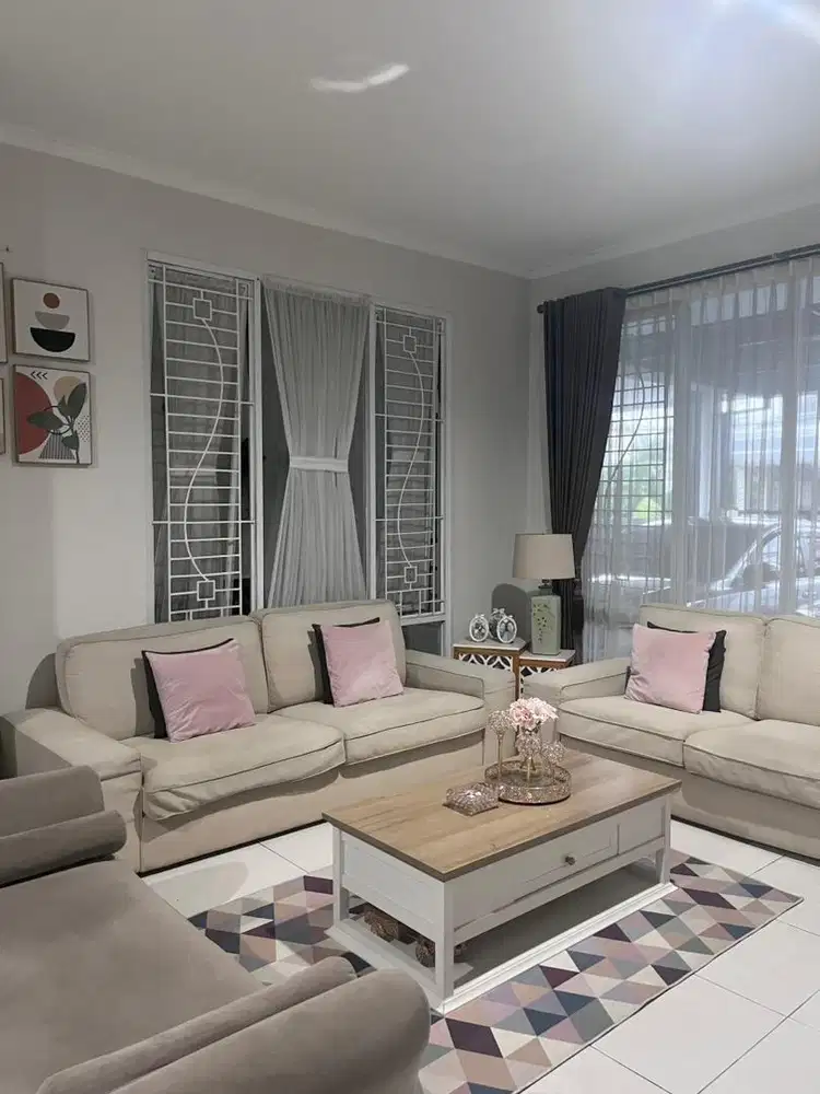 Sofa 3 seater dan 2 seater (jumbo)