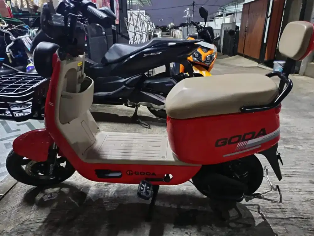 Sepedah Listri Goda 48v (bekas rasa baru)