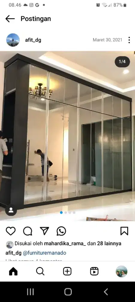 Kitchen set, kamar set dan pintu