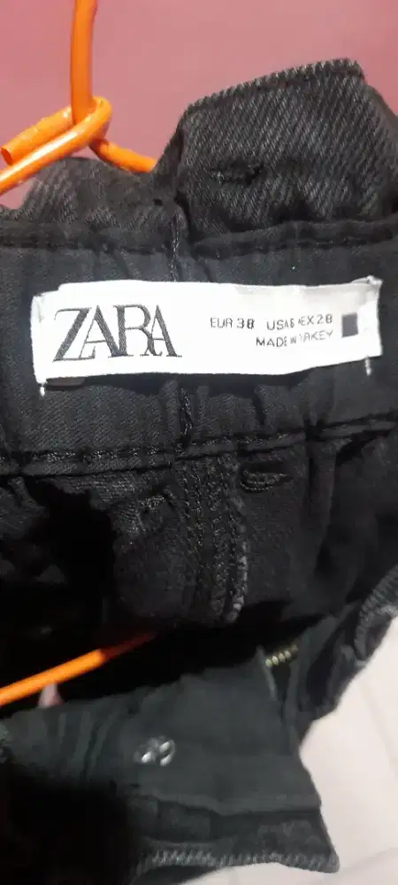 ZARA Baggy Jeans Black - preloved