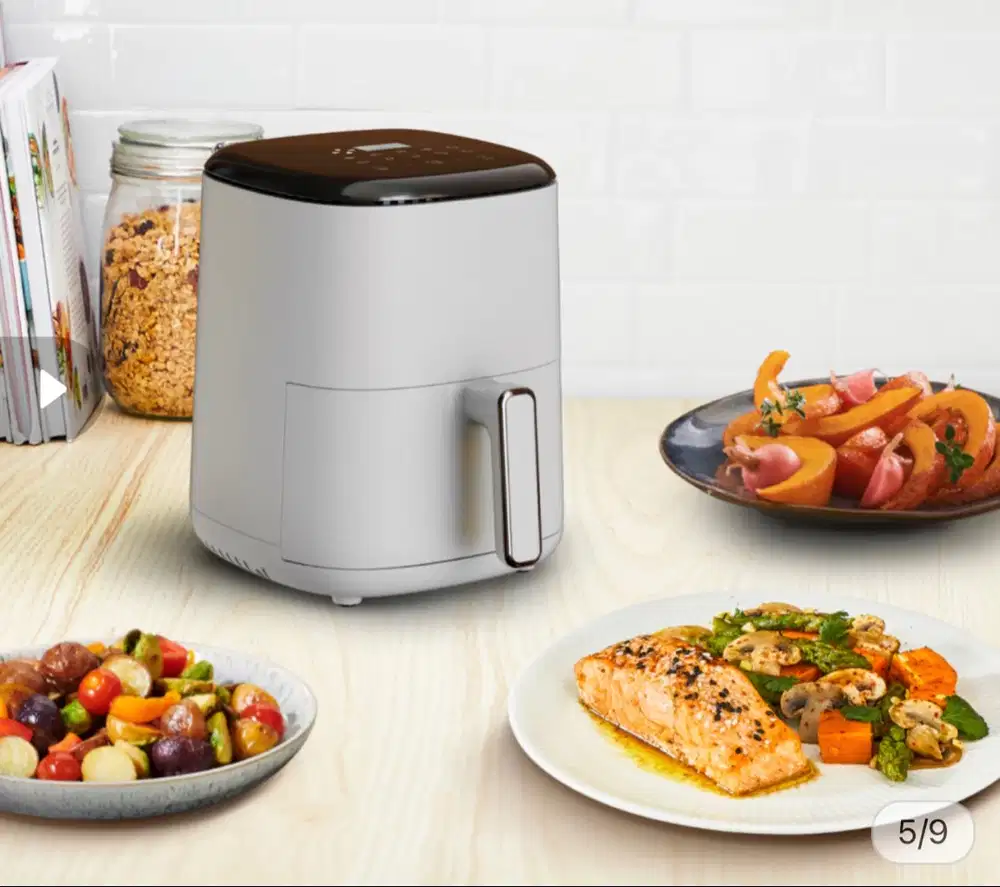 Air Fryer Jiashi Baru Segel Ciamik BU