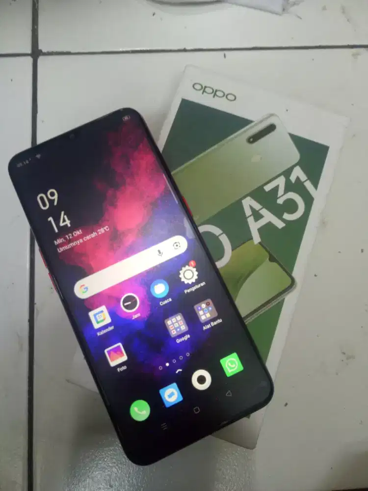Oppo a31 6/128 fullset mulus like new