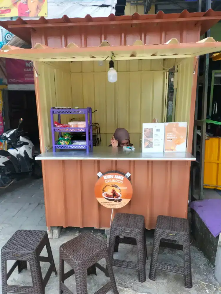 Booth Kontainer ukuran 150*200