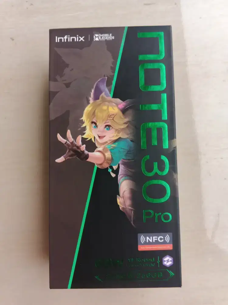 Infinix note 30pro internal 8+8/256