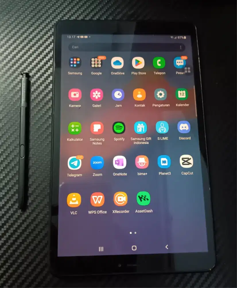 Samsung galaxy tab A with spen