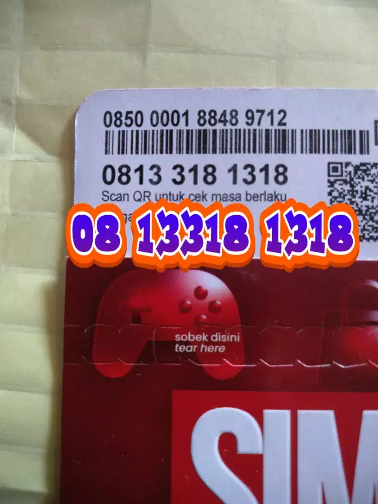 Perdana Telkomsel 11 digit varian angka cantik unik