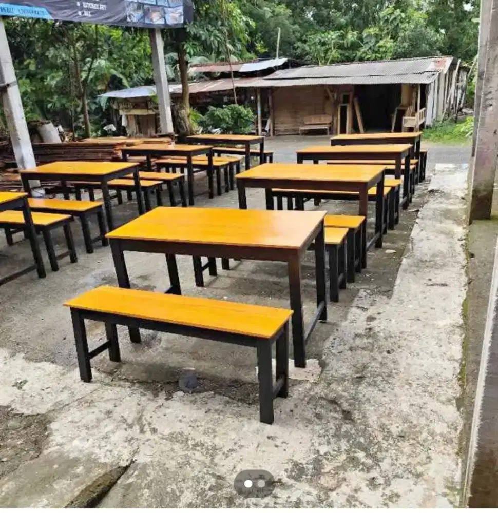 di juwal meja kursi lestoran 1 set