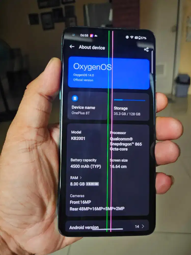 One Plus 8T 8/128gb
