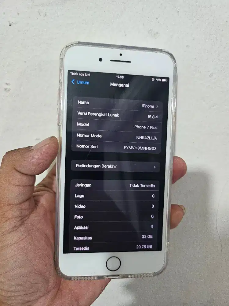 Jual/TT/BT
iPhone 7 plus 32gb