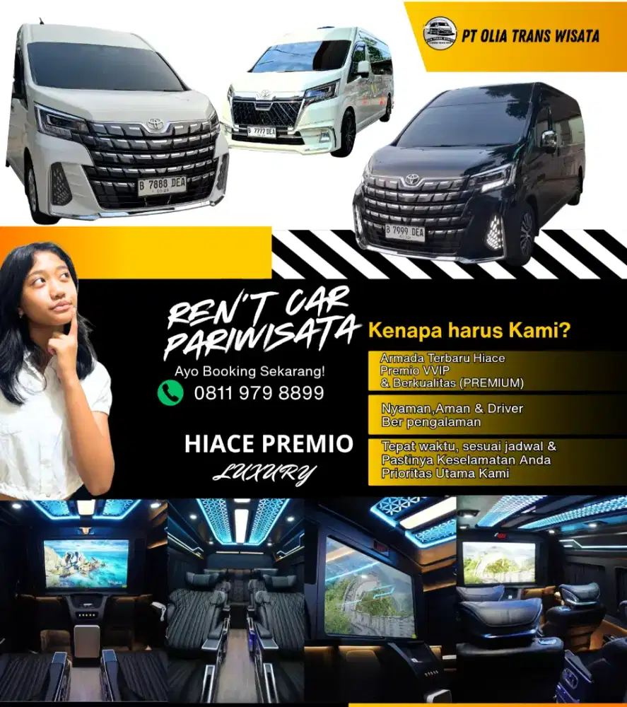 Sewa Hiace Premio