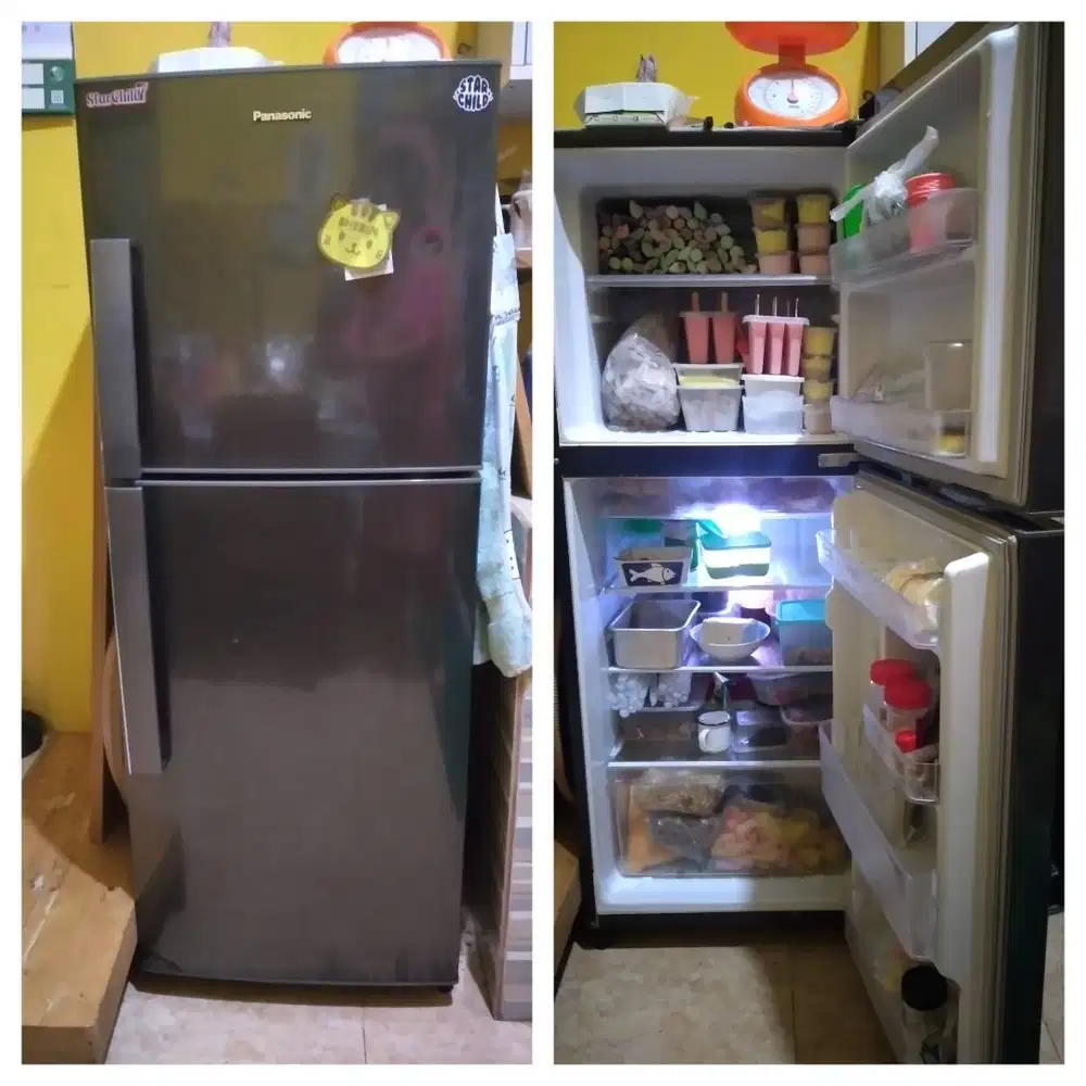 Kulkas 2 pintu merk panasonic